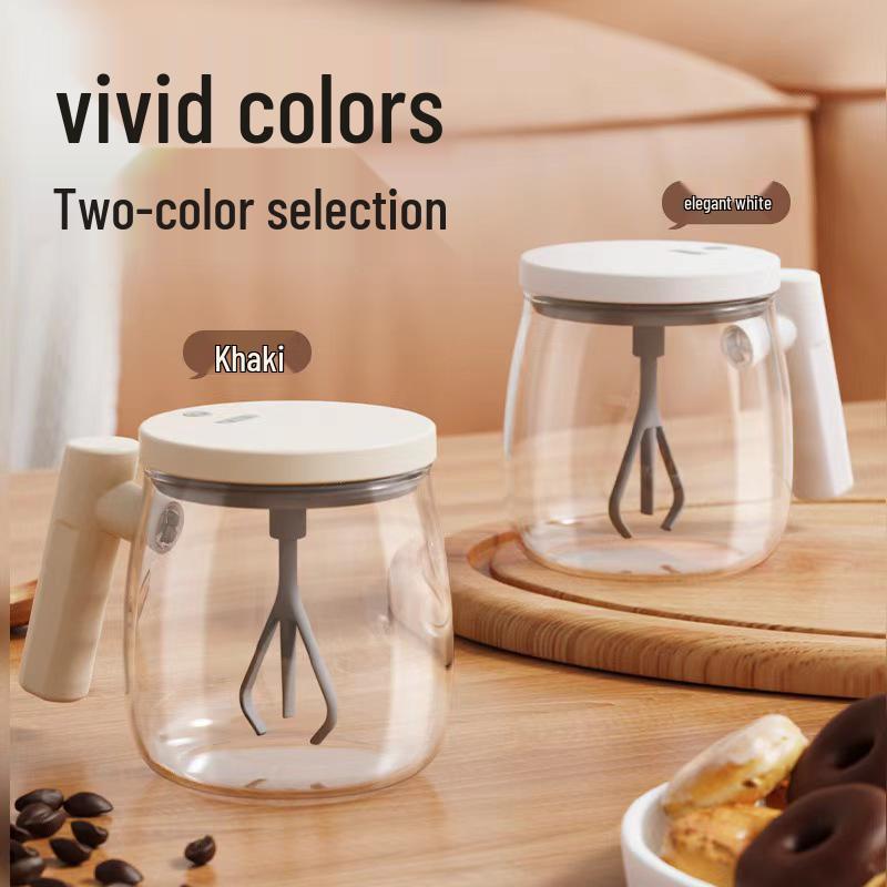Portable Automatic Magnetic Coffee & Milkshake Mixing Cup
