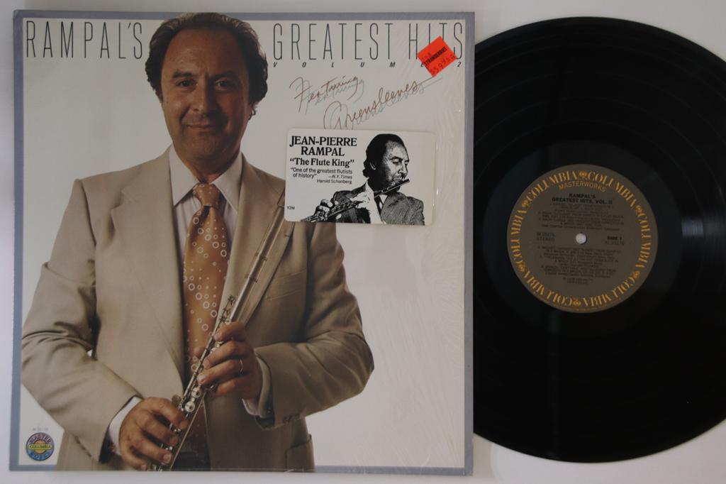 LP Schallplatte JEAN-PIERRE RAMPAL - Rampals Größte Hits Volume 2 M35176 COLUMBIA MASTER US Klassik Gebraucht