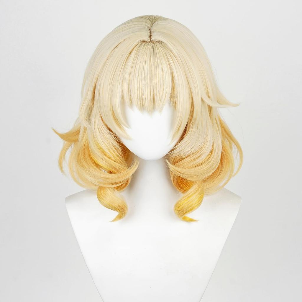 Honkai Star Rail Mitsuki No Cosplay Costume High Temperature School Festival Cosplay Honkai Star Rail Wig with Net Wig, Cosplay, Nanaka, Himeko,