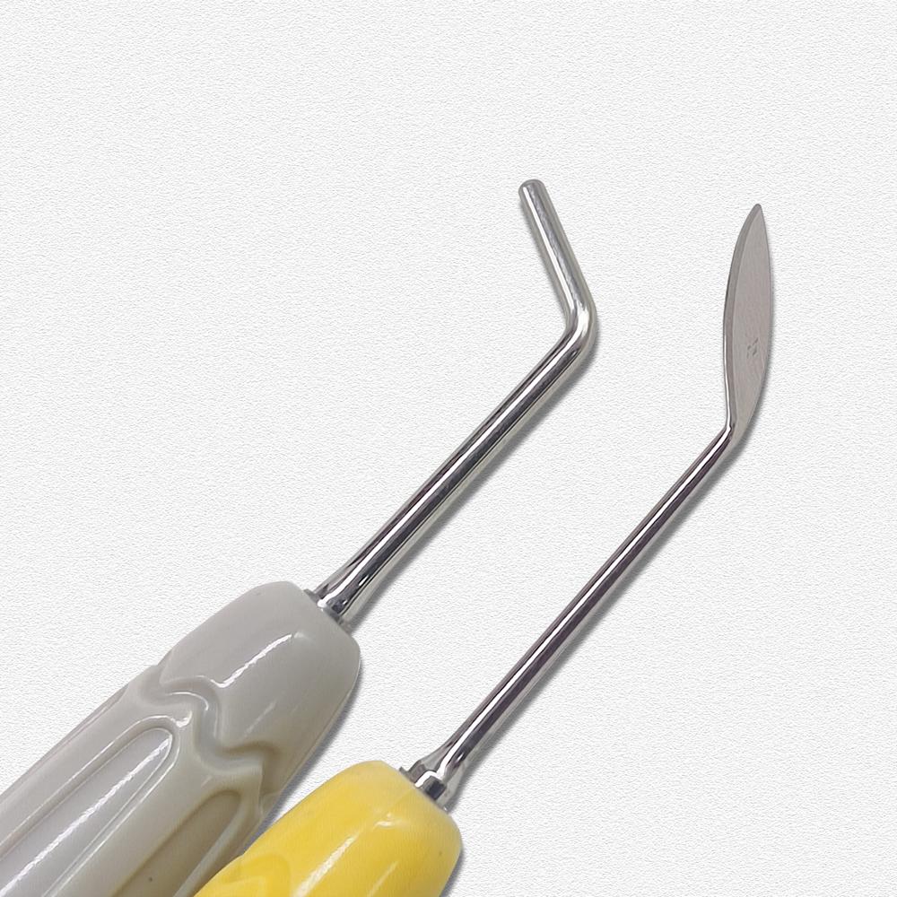 1 Pc or 2 Pcs Dental Aesthetic Restoration Composite Resin Filling Spatula Resin Filler Tool For Anterior and Posterior