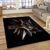 Tappeto The W-Witcher 3 Game Wild Hunt per Soggiorno Camera da Letto Decorazione Casa, Tappetino Antiscivolo Decorazione per Divano Zerbino