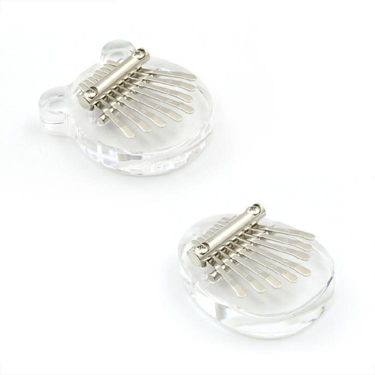 Acrylic Finger Piano Musical Instrument for Beginners Kids and Adults, 8 Keys Mini Thumb Piano Finger Piano Music Gifts