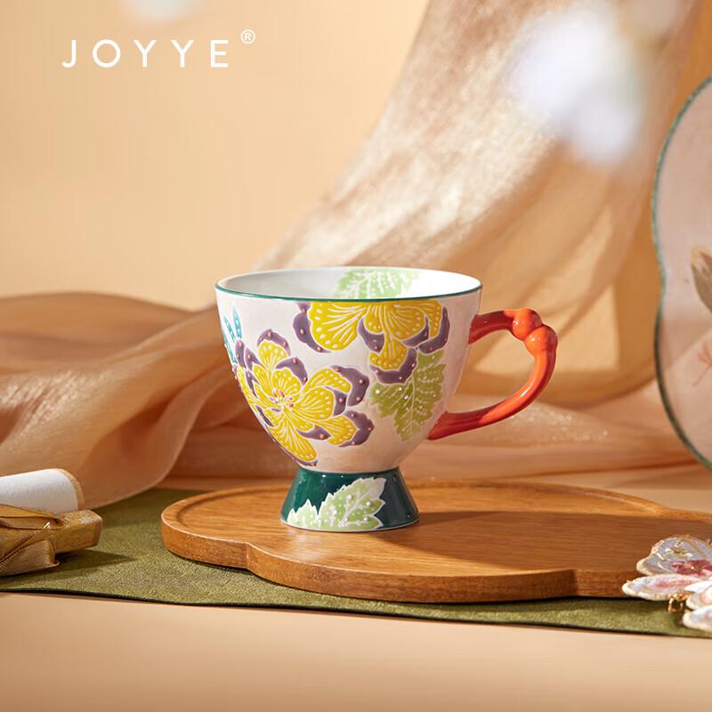 JOYYE Hand-Painted Underglaze Ceramic Mug