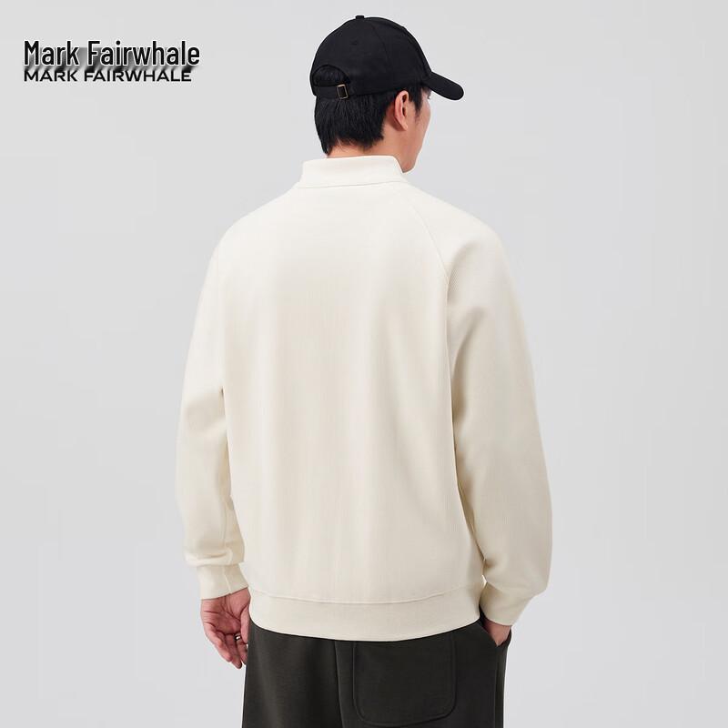 Mark Fairwhale Men's Embroidered Round-Neck Sweatshirt