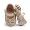 Baby Girl Princess Bow Sequin Shoes - Soft Sole Toddler Shoes