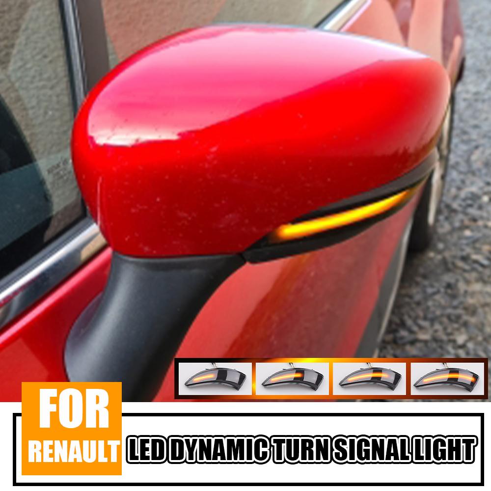 Dynamic Blinker for Renault KAPTUR CAPTUR J5 H5 Clio IV MK4 4 Lutecia Grandtour LED Turn Signal 2013 2014 2015 2016 Light