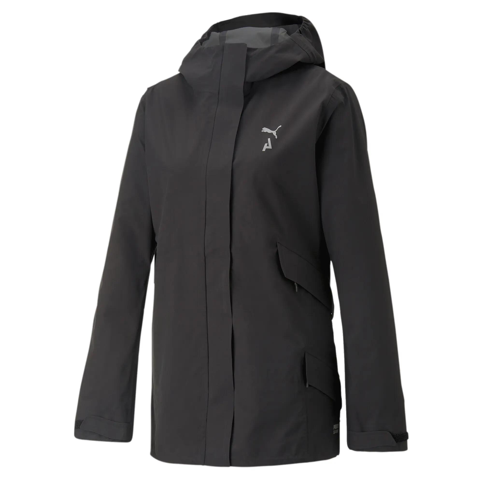 

Puma Повседневная спортивная куртка с капюшоном Женская куртка Черная 523224-01 L
