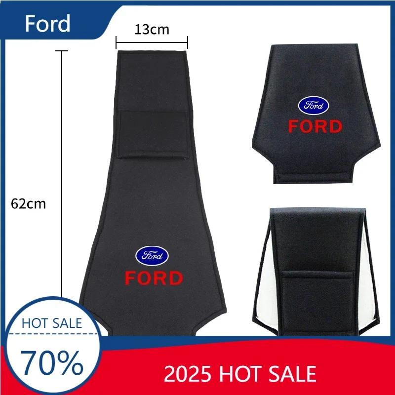 Focus Hot For Ford Car Logo Seat Backrest Headrest Cover Pillow Towel For Ford Focus 2 MK1 MK3 Mondeo MK4 Fiesta MK7 Fusion Kuga
