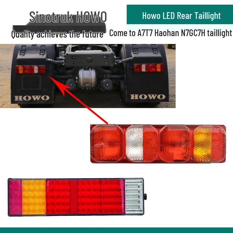 Sinotruk Howo A7T7 Taillight & Hohan N7G Rear Light for Sitrak C7H