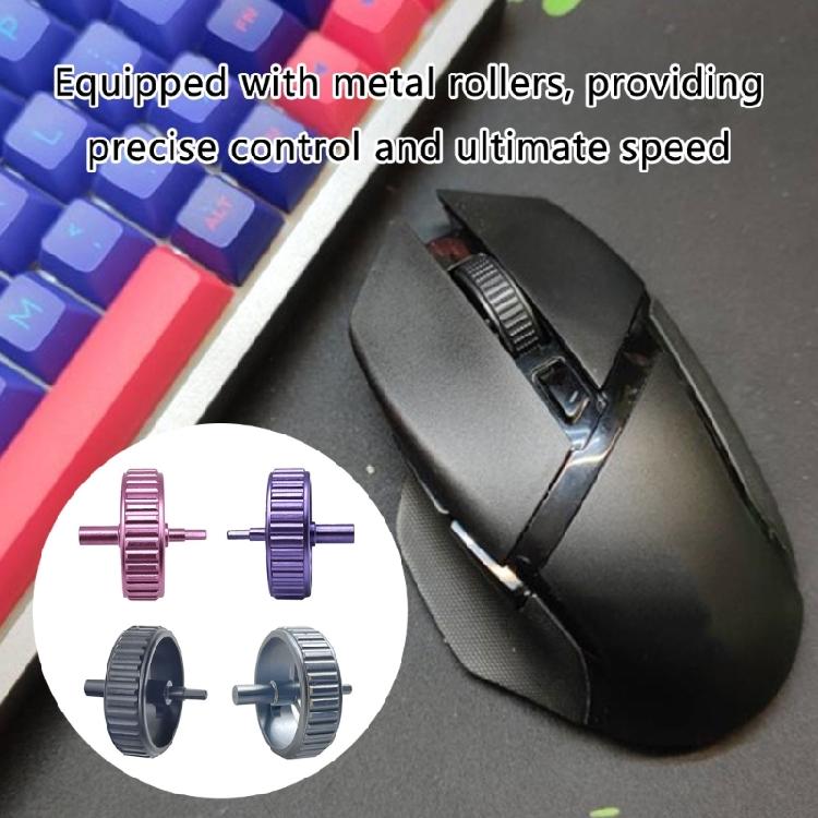 Precise Aluminum Mouse Wheel For Basilisk 3 X HyperSpeed Mouse in Gaming and Office Application Ergonomic