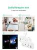 "Multifunctional USB Power Socket: UK, EU, US Standards, 220V"