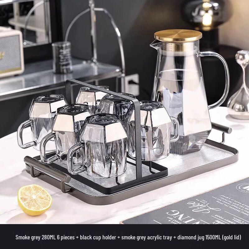 

Qiu Qiao Elegant Heat-Resistant Glass Cup with Handle