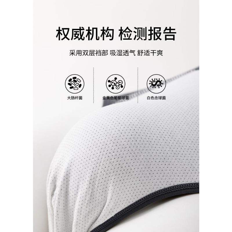 A Antibacterial Mens Cotton Breathable Briefs U Convex Underwear Wholesale