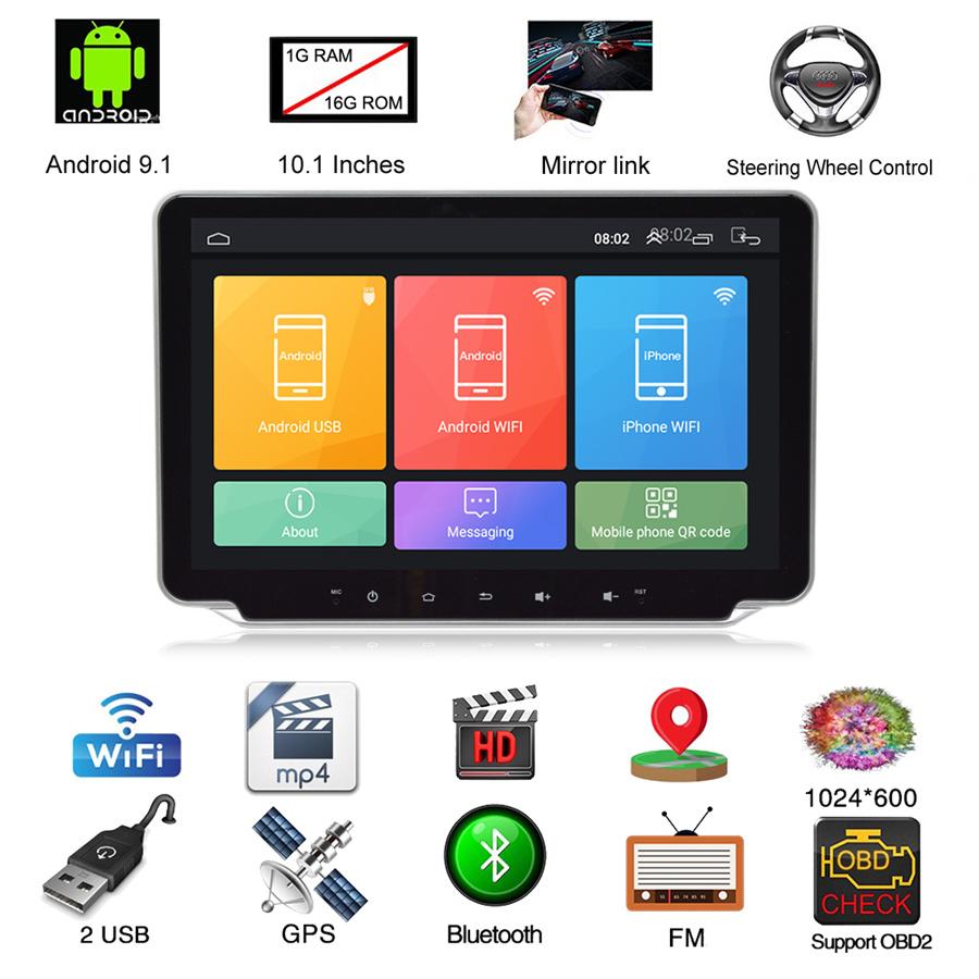 

All-in-one rotating new screen single wifi1+16