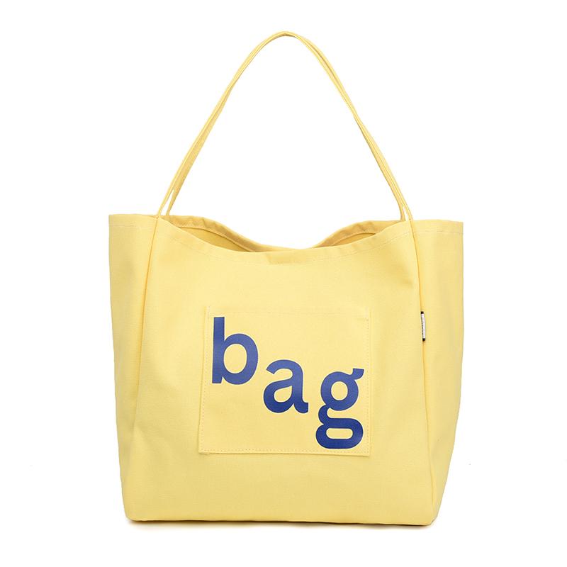 Large capacity canvas women's bag  versatile shoulder tote  ultra lightweight  high quality  best-seller  autumn fashion