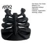 Pen Holder Skeleton Ribcage Bone Holder 3D Printed Pencil Cup Dark Style Desk Accessory Gothic Organizer for Pens Pencils Makeup Brushes