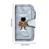 Astronaut Print Bifold Wallet for Daily Use