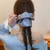 Retro Leopard Print Hair Clip for Thick Hair - Fashionable High-End Shark Grip Accessory
