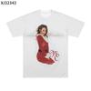 Merch del Mariah Carey Christmas Time Tour Maglietta 30° Anniversario Moda Retrò Classica Unisex Donna Tee Y2K Harajuku Top di Alta Qualità