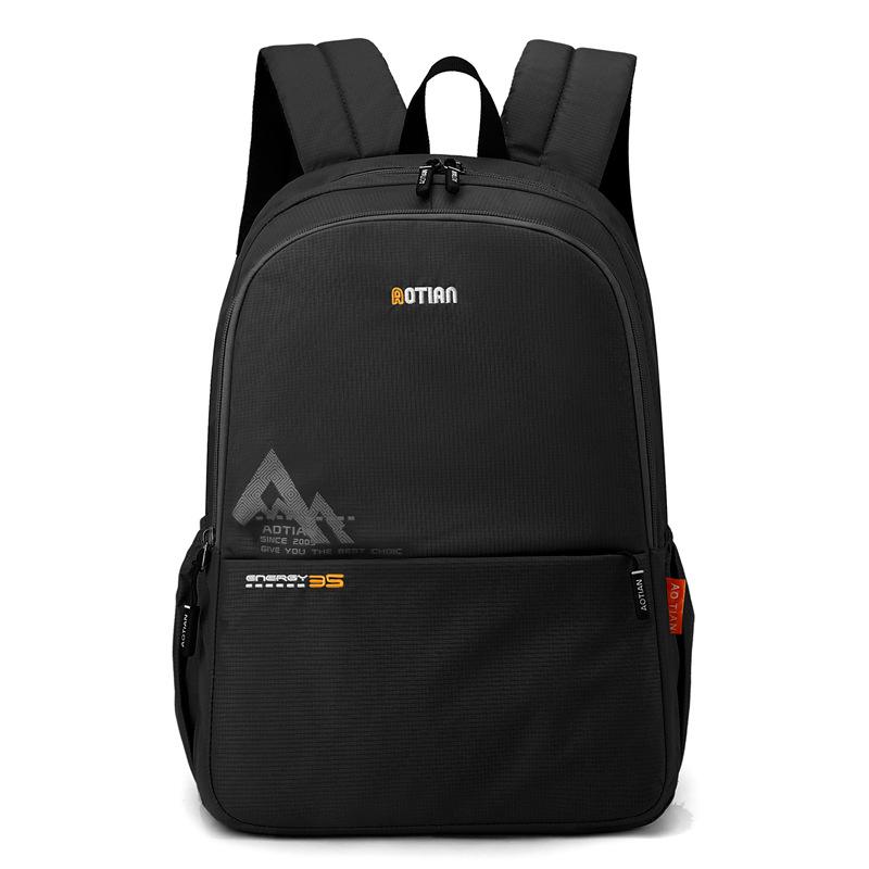 

Multi-compartment Backpack Large Capacity Student Schoolbag Travel Backpack чёрный
