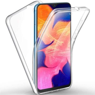 Gel Hülle für Samsung Galaxy A52 5G, 360 Grad Rundumschutz Stoßfest, Vollständig Transparent Ultradünne Silikonhülle