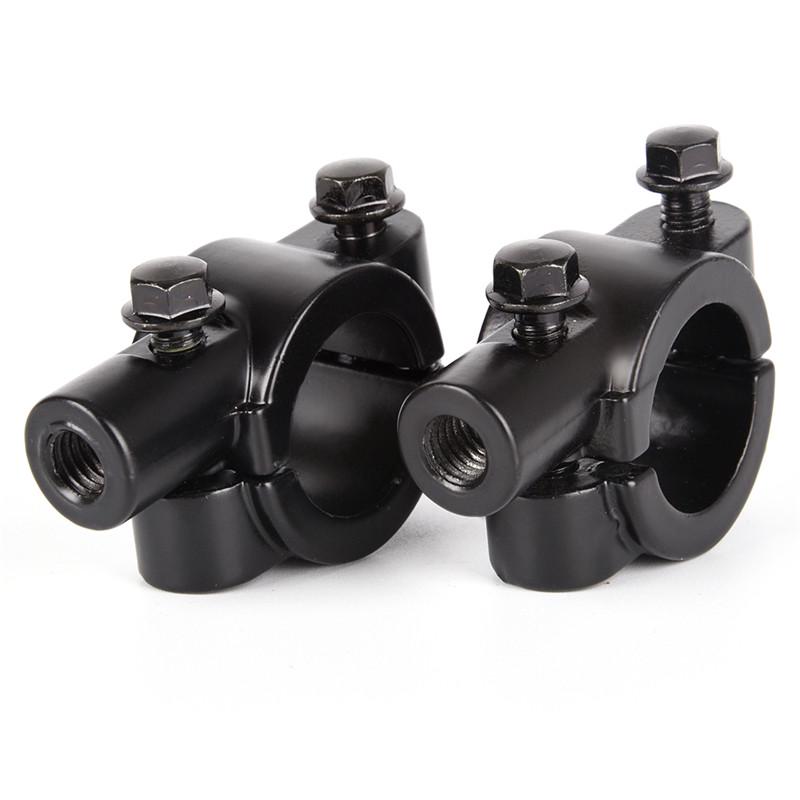 Baza oglinzii ghidonului motocicletei 8 mm 10 mm Adaptor suport pentru oglinda retrovizoare cu clips