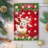 Christmas Elk Advent Calendar 2020 With 24 Little Doors Mystery Gift for Kids Children Fun Surprise