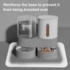 Automatic Pet Feeder 2.4L Dog Food Feeder 2.6L Water Dispenser Travel Auto Cat Feeder Bowl for Small Dogs Cats Rabbits