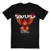 NIEUW Soulfly Band ToTem Album Katoen Zwart Alle Maten T-shirt US240