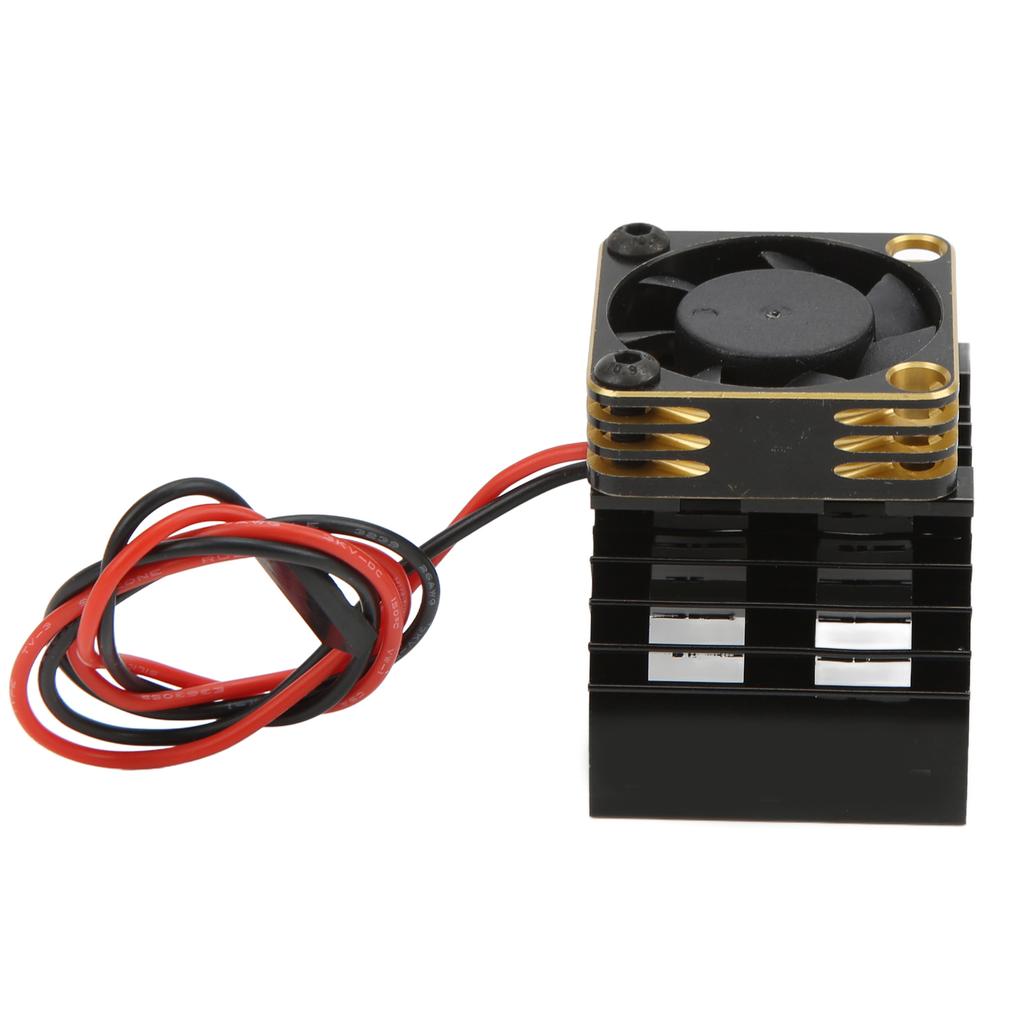 28000RPM Metal Motor Cooling Fan Durable Motor Heat Sink Radiator for F540 550 3650 3660 30mmGold