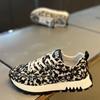 European style casual platform printed board shoes are breathable
