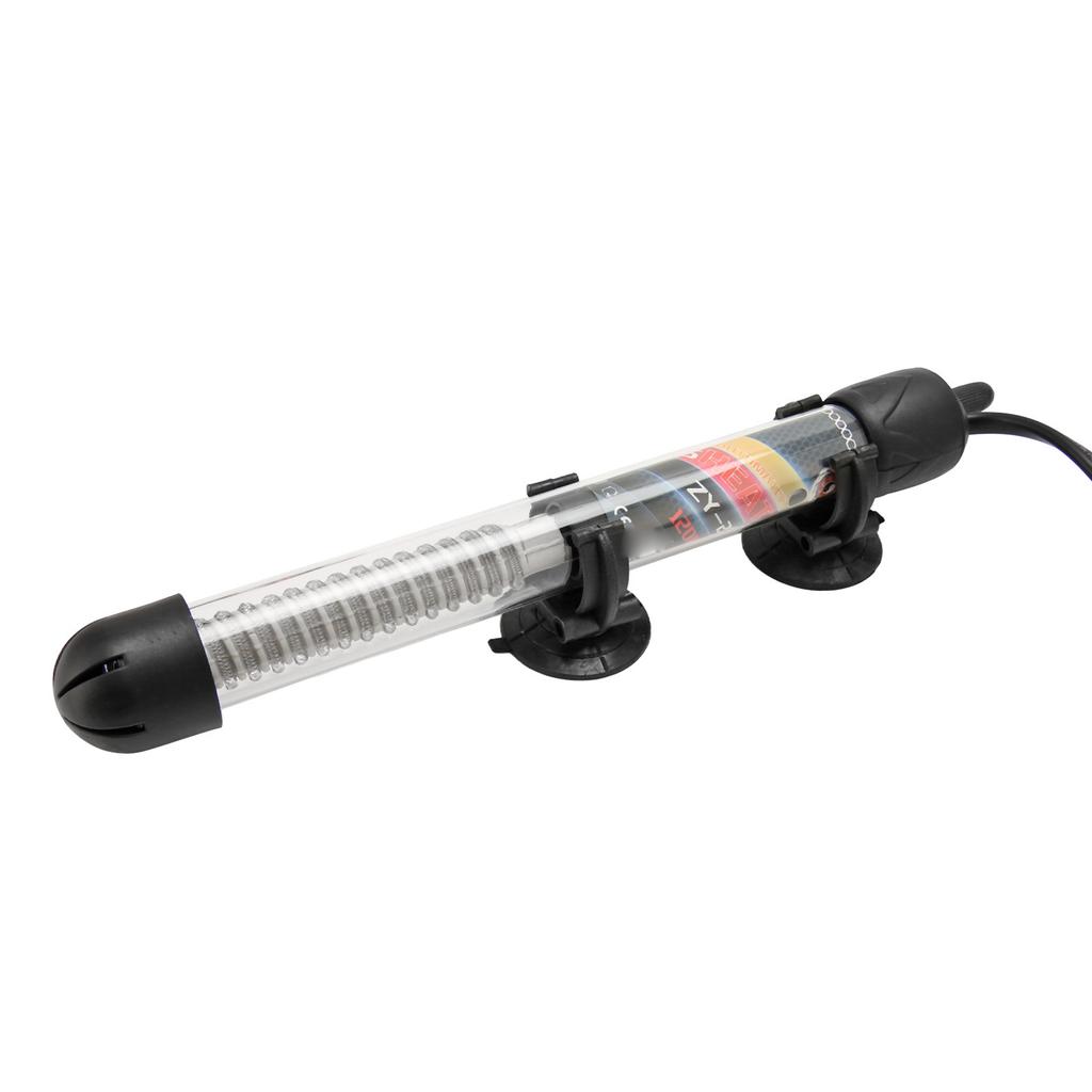 Submersible Aquarium Heater 120W Fish Heating Rod Aquarium Thermostat Heaters with Suction Cups Bracket