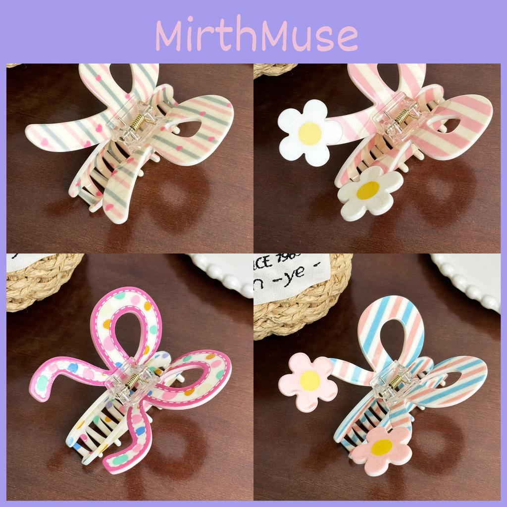 Stilvolle koreanische Haarspangen mit Blumenschleife, perfekt für den täglichen Gebrauch und modische Outfits