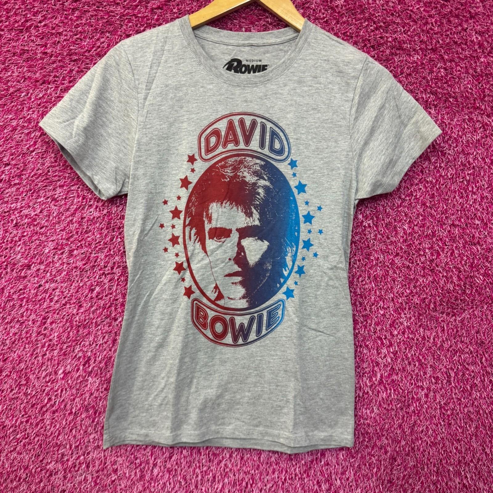 David Bowie The Man Who Sold the World Womens Rock Top M S