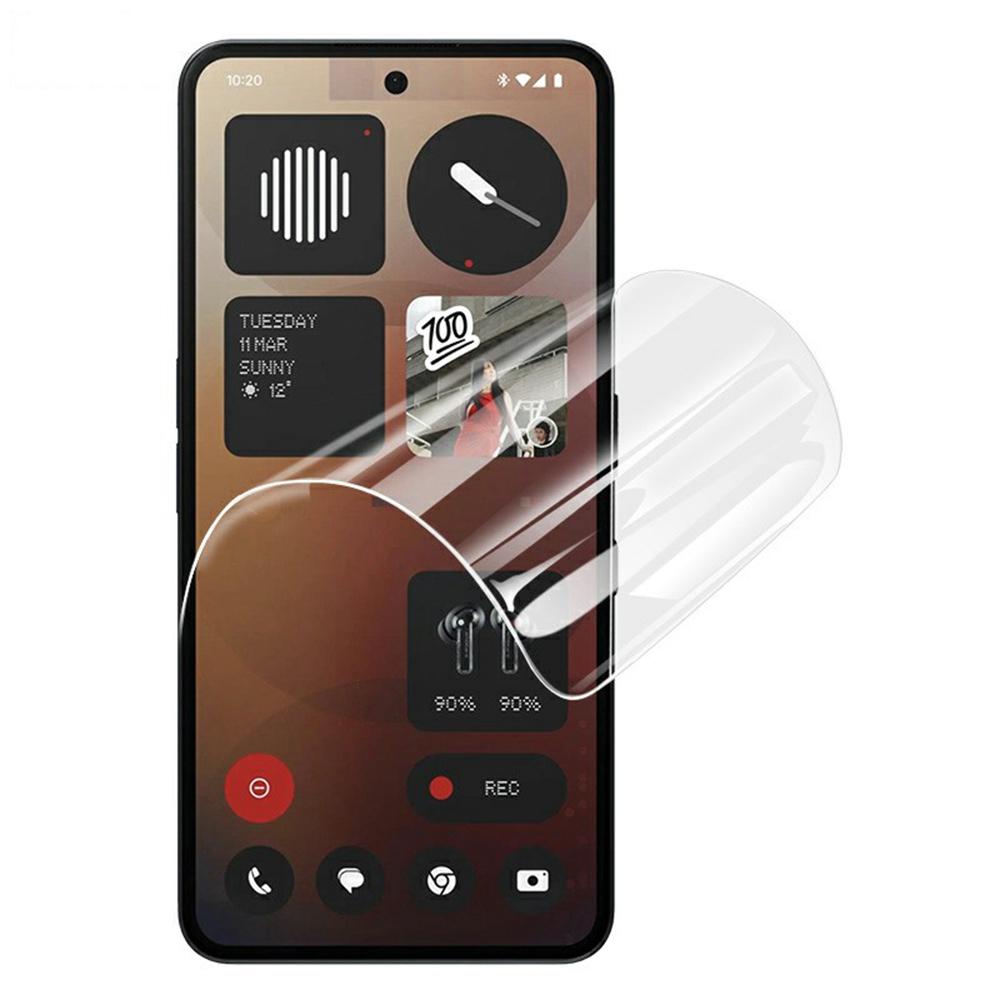 IMAK Hydrogel Film 4th For Nothing Phone (3a)/(3a) Pro Screen Protector Ultra Clear Soft TPU Film (Fingerprint Unlock)