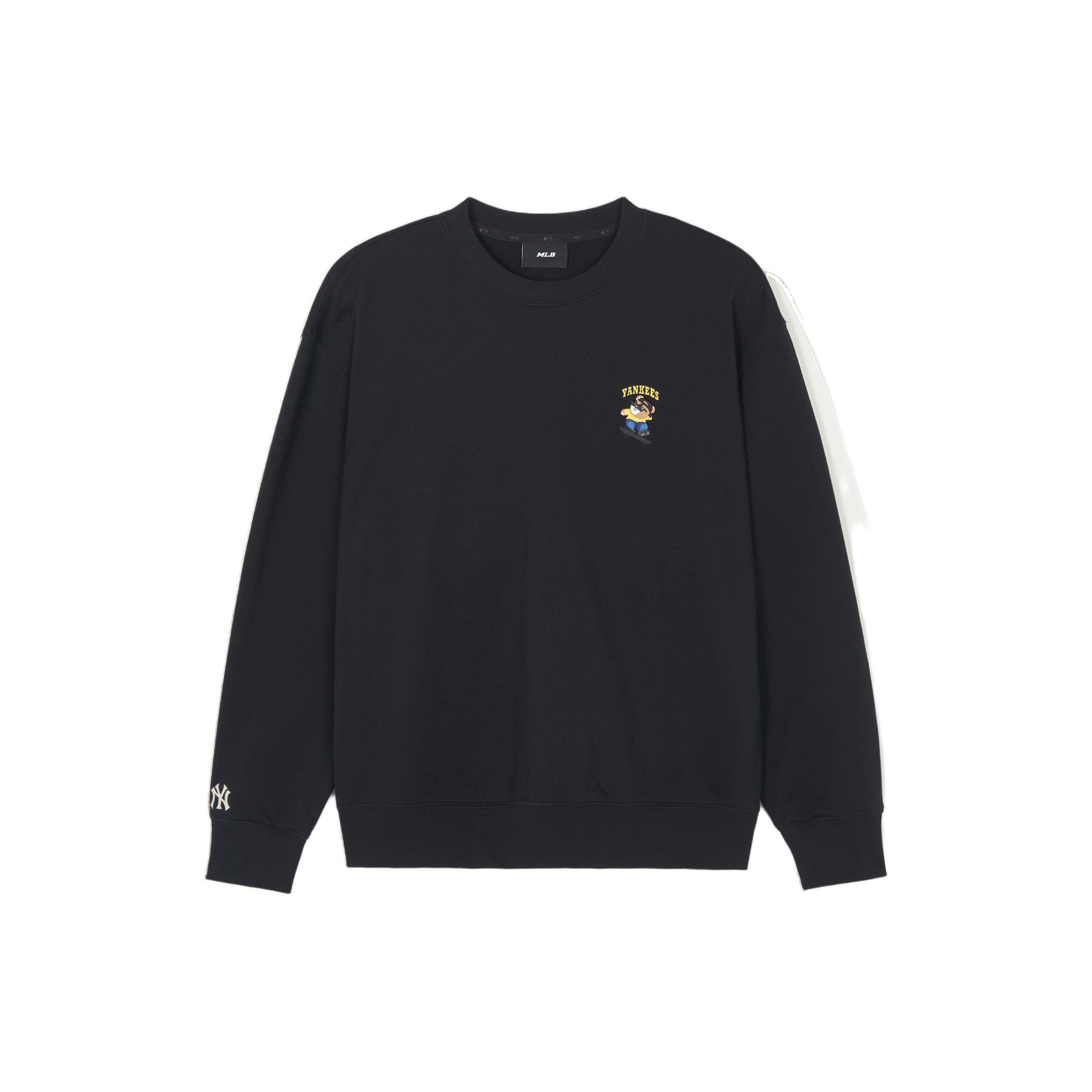 MLB SS24 Sweatshirt Unisex Black 3AMTE0241-50BKS XS