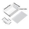 Butter Cutter Box Unbreakable Butter Dish with Clear Lid and Cutter Space-Saving and Easy Cutting Safe Butter Keeper Tray