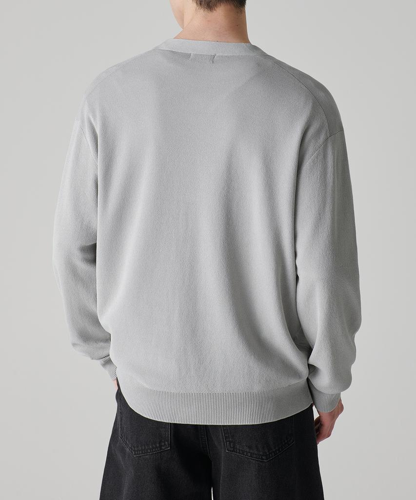 Musinsa Standard Cool Touch Essential Cardigan [Light Gray]