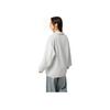 Li Ning Sports Lifestyle Series Solid Color Simple Polo Neck Versatile Comfortable Loose Sweatshirt Unisex sweatshirt AWDVE17-8