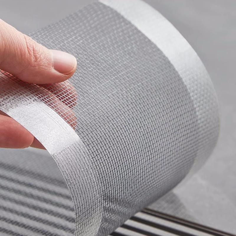 Patch de Tela Filtro de Cabelo Anti-entupimento para Banheiro, Drenagem à Prova de Mosquitos para Cozinha e Varanda, Patch Descartável para Ralo de Chão