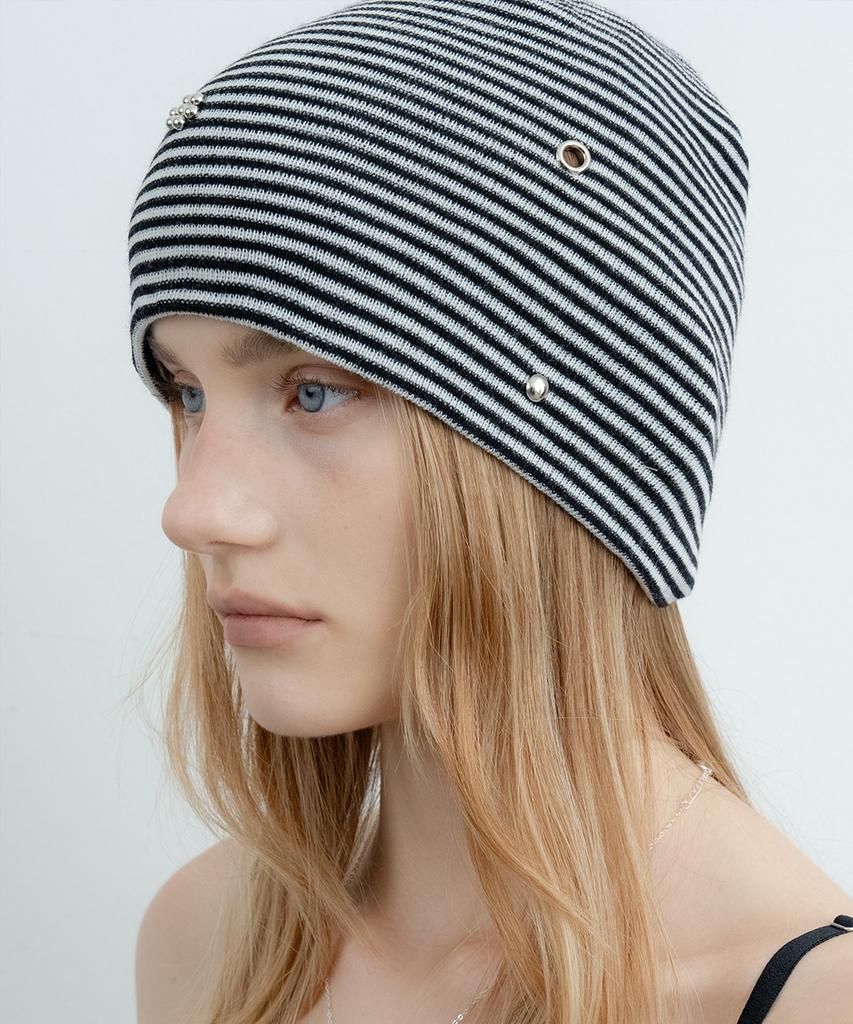Jenadu Moon Flower Beanie_Black