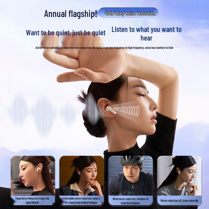 EDIFIER LolliPro3i True Wireless Bluetooth Noise-Cancelling Earbuds