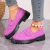 Fashion 2024 Shoes Women Plus Size Loafers Women British Style Platform Shoes Office Ladies Light Casual Designer Shoes Zapatos De Mujer