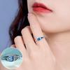 Elegant French Court-Style Index Ring for Women - Hollow Design, Luxurious, Adjustable, High-Quality Texture, Fashionable.