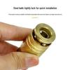 Male Connector with Internal & External Threads for Pneumatic Tools - Air Compressor Hose Adapter