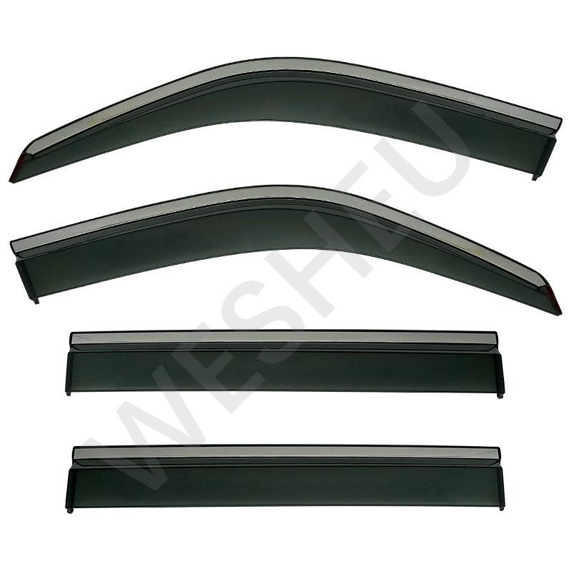 For MG HS AS23 2018-2024 AS33-15FDE 2025 2026 Window Visor Car Window Wind  Rain Deflector Protective Trim External Accessories