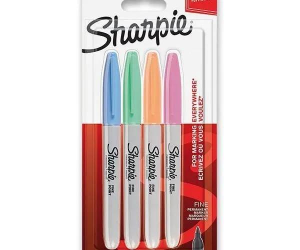 MARKER SHARPIE F PASTEL 4 KOL 2065402