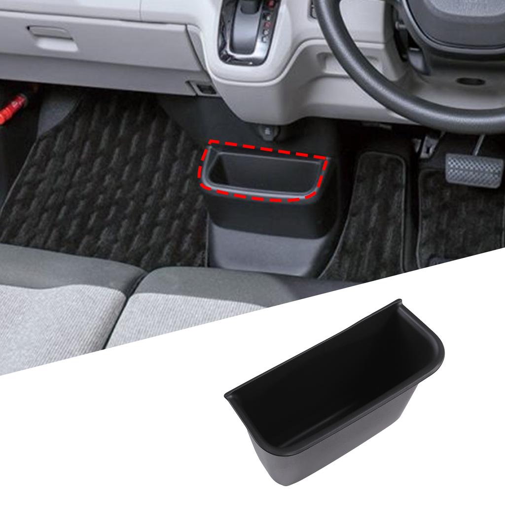 For Honda N-BOX JF5 JF6 -2024 TPE Black Car Central Control Storage Box Door Handle Storage Box Car Accessories