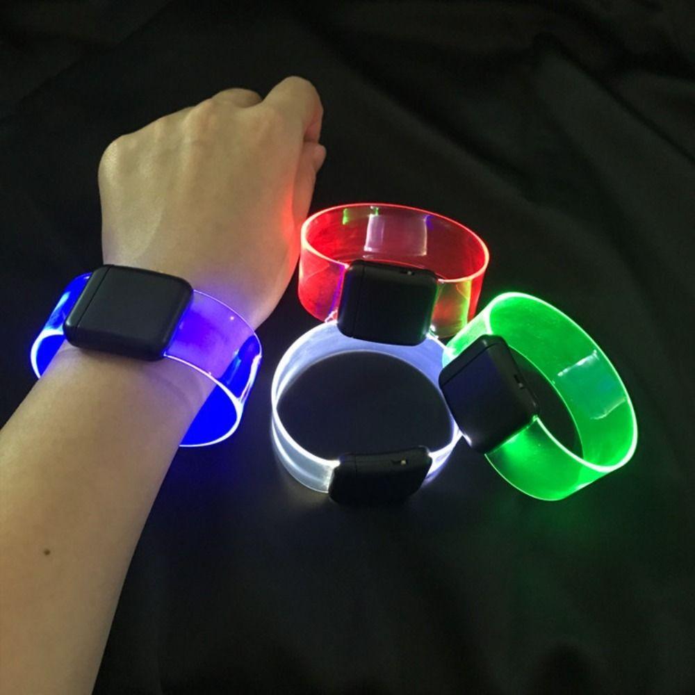 Chroma Luminous Bracelet Multiple Modes Flashing Wristband LightSaber Bracelet Carnival