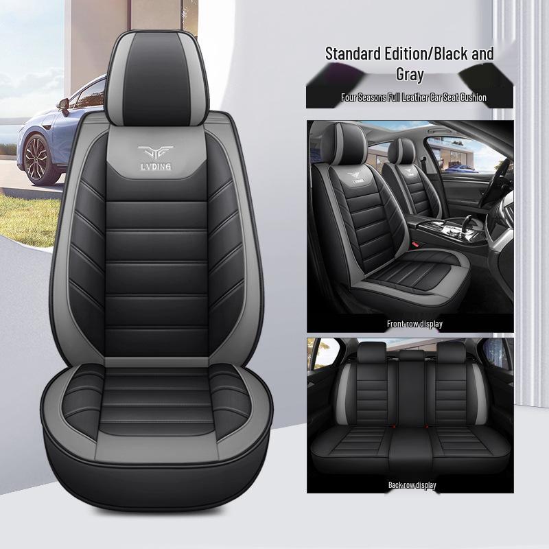 Universal Full Leather Car Seat Cushion Cover for All Seasons
